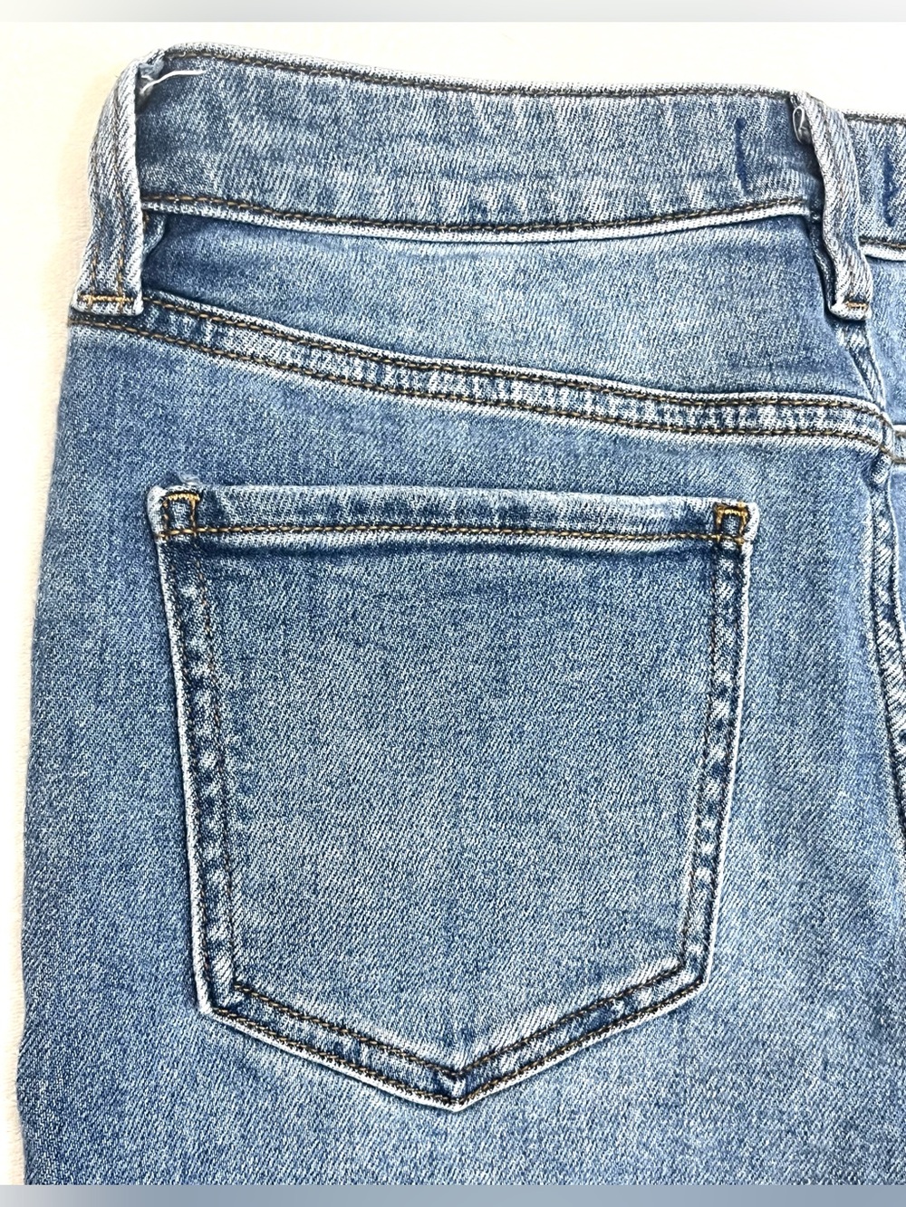 Studio Blue Women’s Distressed High-Rise Classic Blue Denim Jeans 30 Waist - Picture 15 of 16